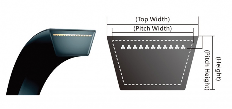 AGRICULTURAL V-BELT